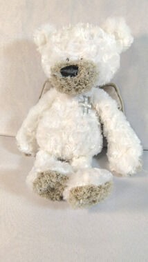 Demdaco Guardian Angel Plush Bear Cross on chest